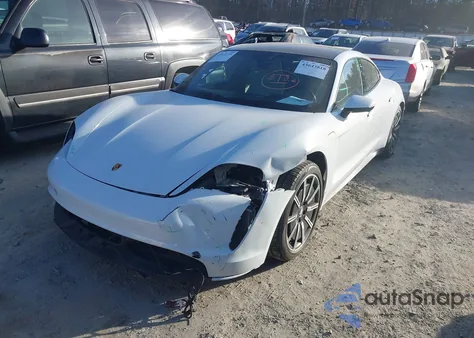 2021 Porsche Taycan z USA, uszkodzony, nr VIN WP0AA2Y12MSA13596